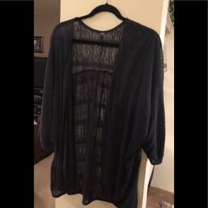 3/4 Sleeve Lightweight Open Front Cardigan